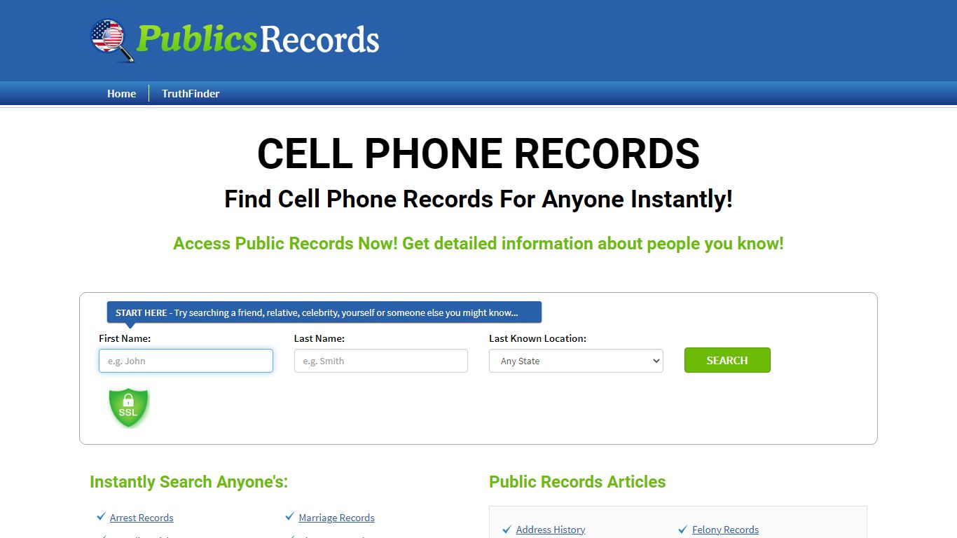 Find Cell Phone Records For Anyone